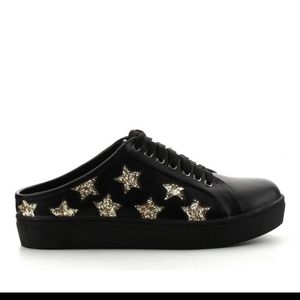 New Cape Robbin Beverly-2 Glitter Star Sneaker Size 6